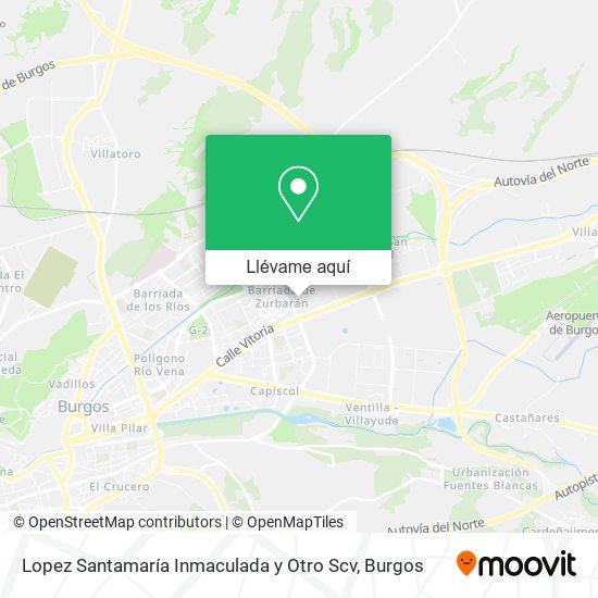 Mapa Lopez Santamaría Inmaculada y Otro Scv