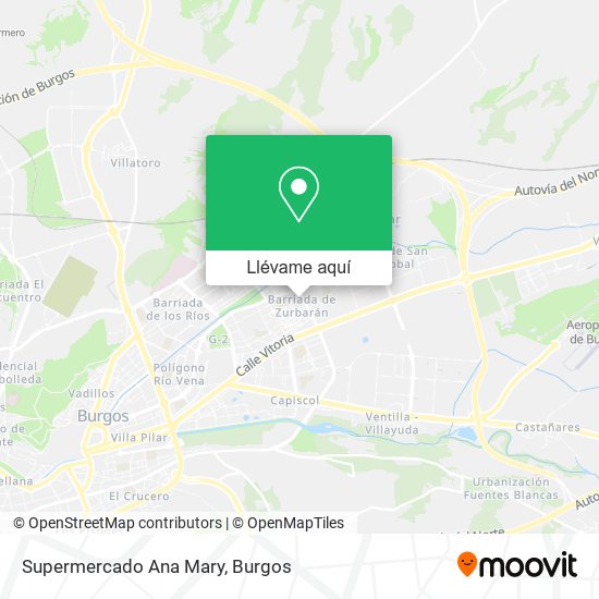 Mapa Supermercado Ana Mary