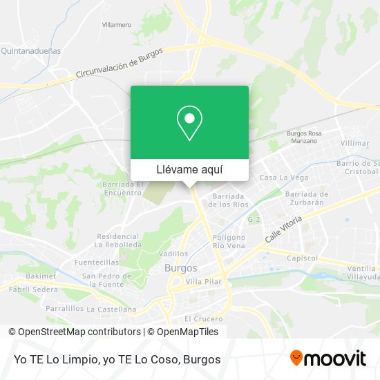 Mapa Yo TE Lo Limpio, yo TE Lo Coso