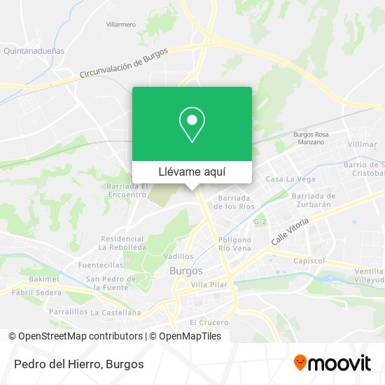 Mapa Pedro del Hierro