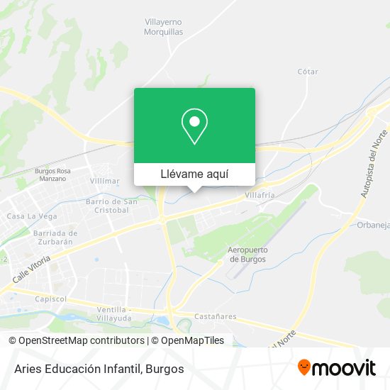 Mapa Aries Educación Infantil
