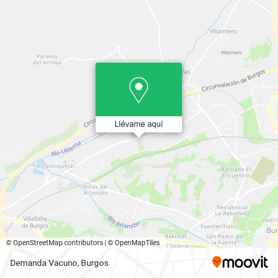 Mapa Demanda Vacuno