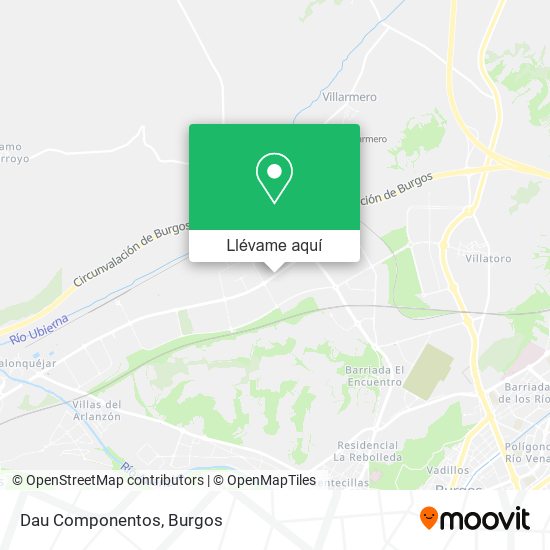 Mapa Dau Componentos
