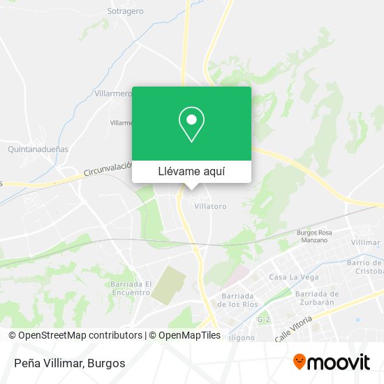 Mapa Peña Villimar