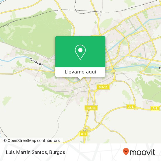 Mapa Luis Martin Santos