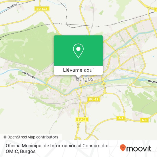 Mapa Oficina Municipal de Información al Consumidor OMIC