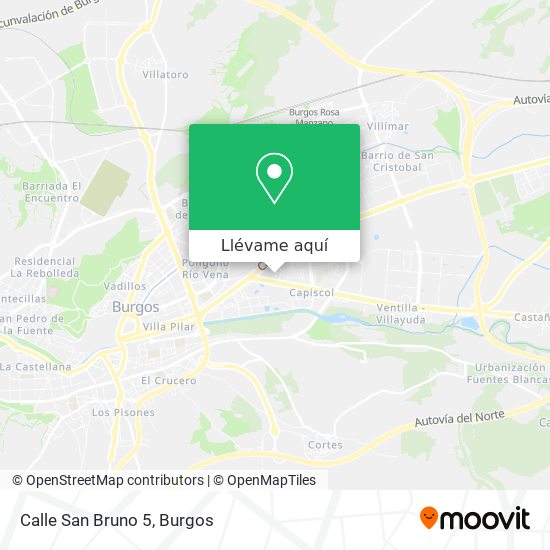 Mapa Calle San Bruno 5
