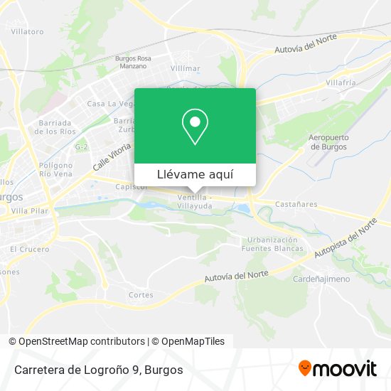 Mapa Carretera de Logroño 9