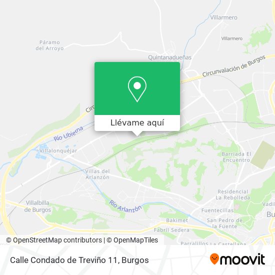 Mapa Calle Condado de Treviño 11