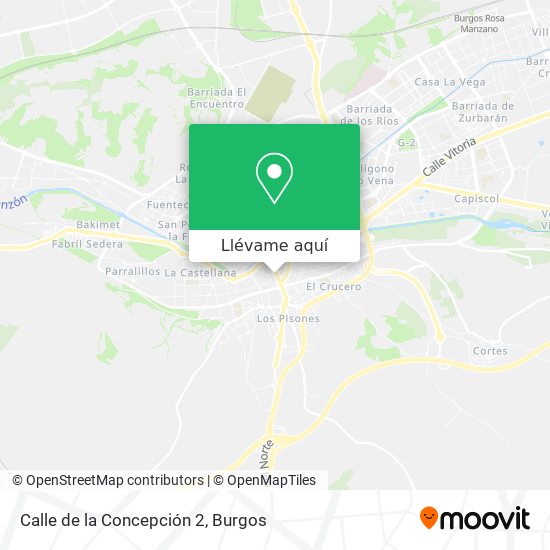 Mapa Calle de la Concepción 2