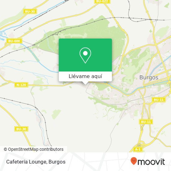 Mapa Cafetería Lounge