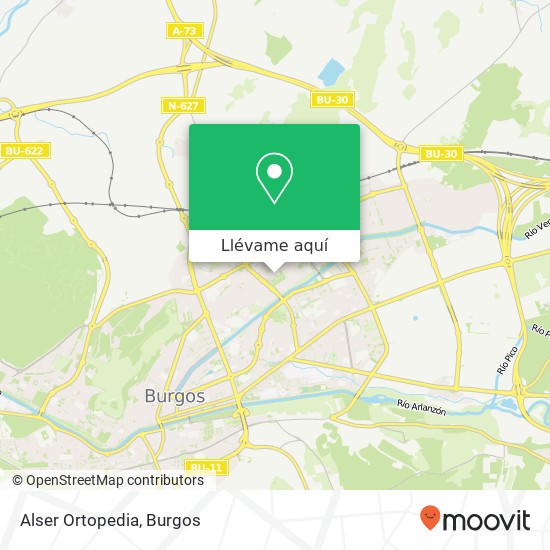 Mapa Alser Ortopedia