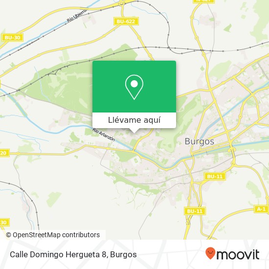 Mapa Calle Domingo Hergueta 8