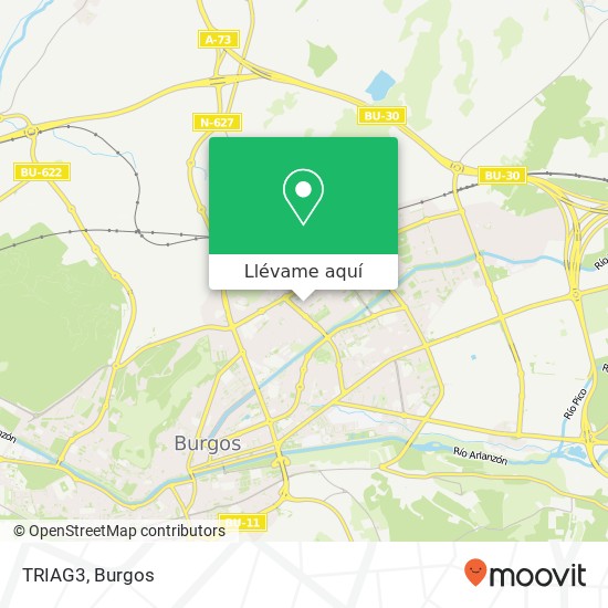 Mapa TRIAG3, Calle de Victoria Balfé, 6 09006 G3 Burgos