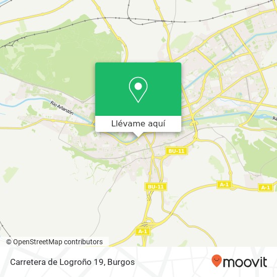 Mapa Carretera de Logroño 19