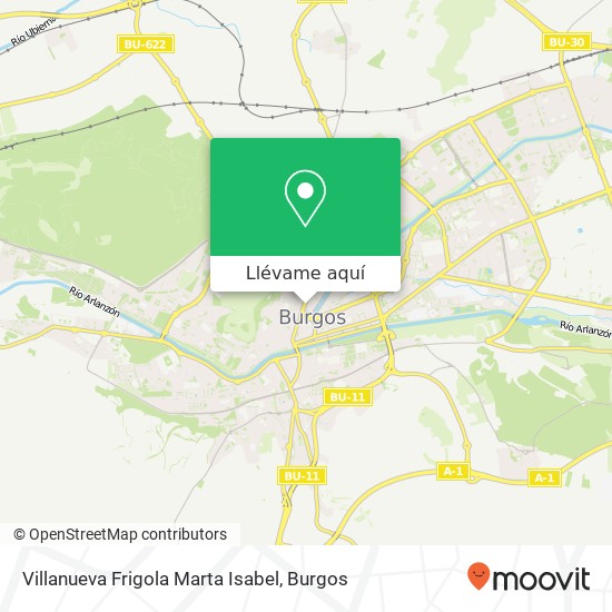 Mapa Villanueva Frigola Marta Isabel