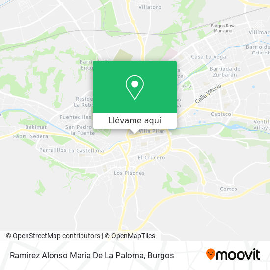 Mapa Ramirez Alonso Maria De La Paloma