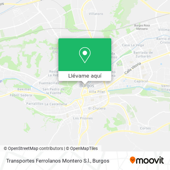 Mapa Transportes Ferrolanos Montero S.l.