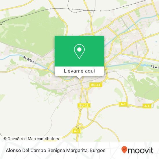 Mapa Alonso Del Campo Benigna Margarita
