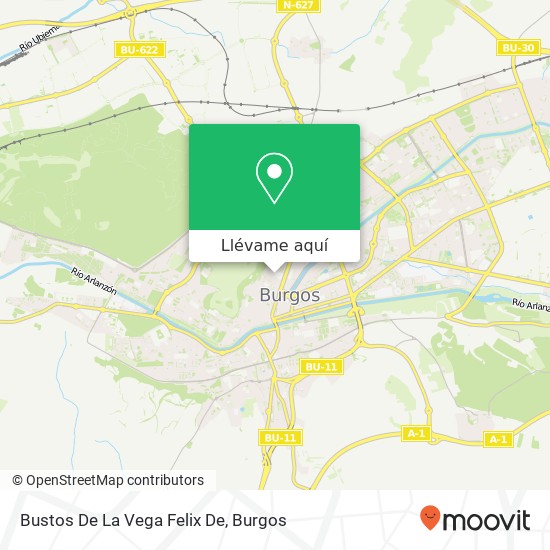 Mapa Bustos De La Vega Felix De