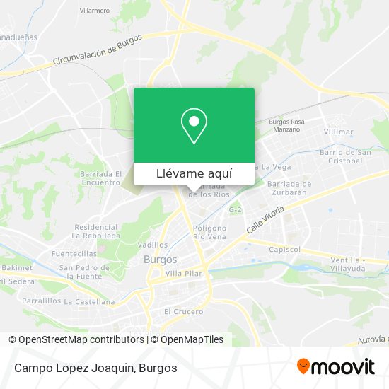 Mapa Campo Lopez Joaquin