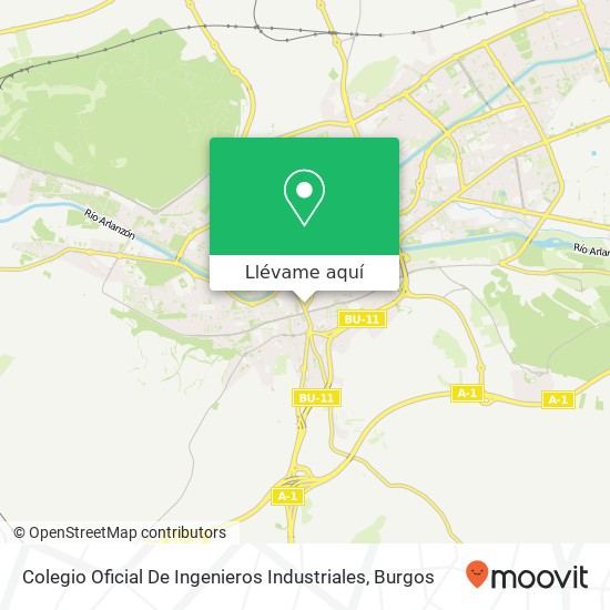 Mapa Colegio Oficial De Ingenieros Industriales