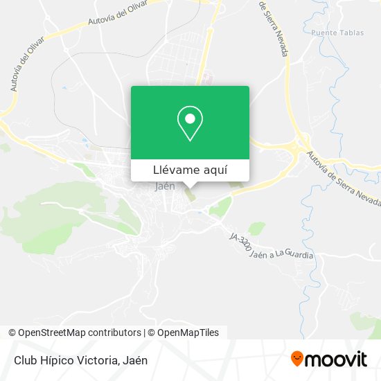 Mapa Club Hípico Victoria