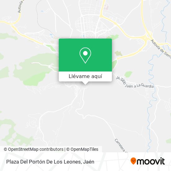 Mapa Plaza Del Portón De Los Leones