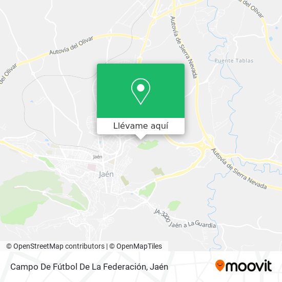 Mapa Campo De Fútbol De La Federación