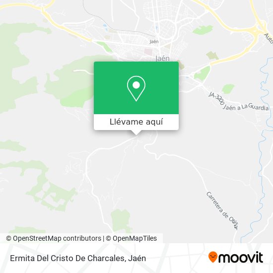 Mapa Ermita Del Cristo De Charcales