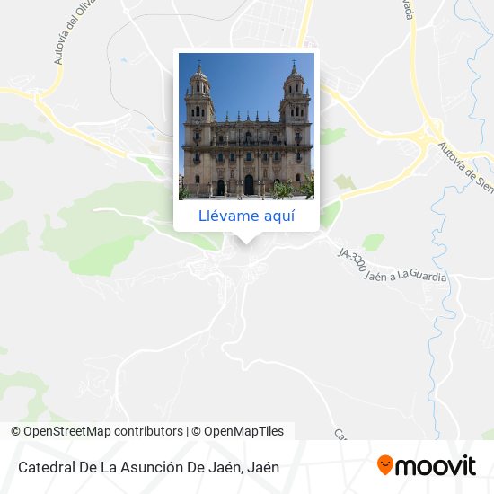 Mapa Catedral De La Asunción De Jaén