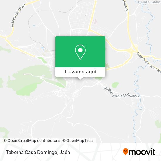 Mapa Taberna Casa Domingo