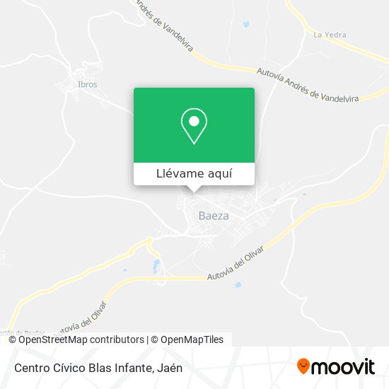 Mapa Centro Cívico Blas Infante
