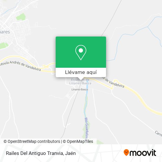 Mapa Railes Del Antiguo Tranvia