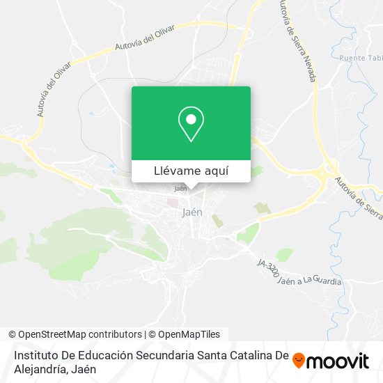 Mapa Instituto De Educación Secundaria Santa Catalina De Alejandría