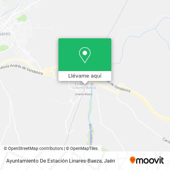 Mapa Ayuntamiento De Estación Linares-Baeza