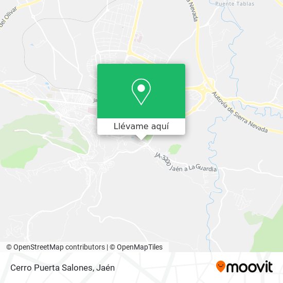 Mapa Cerro Puerta Salones