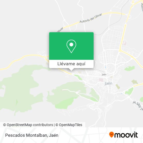Mapa Pescados Montalban
