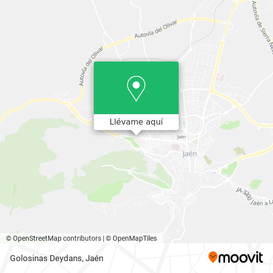 Mapa Golosinas Deydans