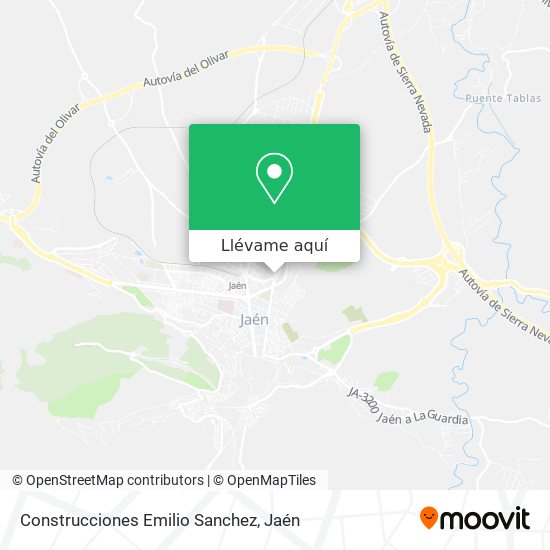 Mapa Construcciones Emilio Sanchez