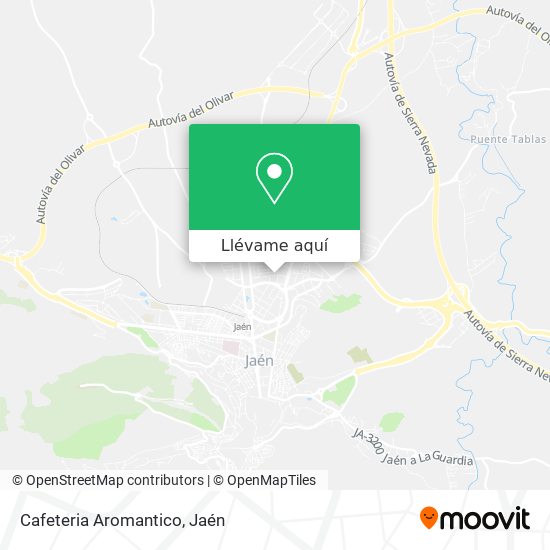 Mapa Cafeteria Aromantico