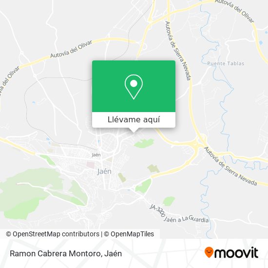 Mapa Ramon Cabrera Montoro