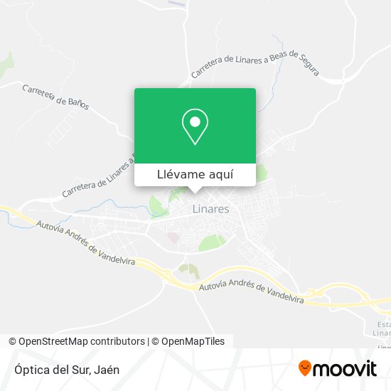 Mapa Óptica del Sur