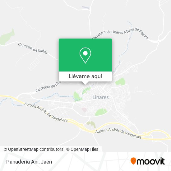 Mapa Panadería Ani