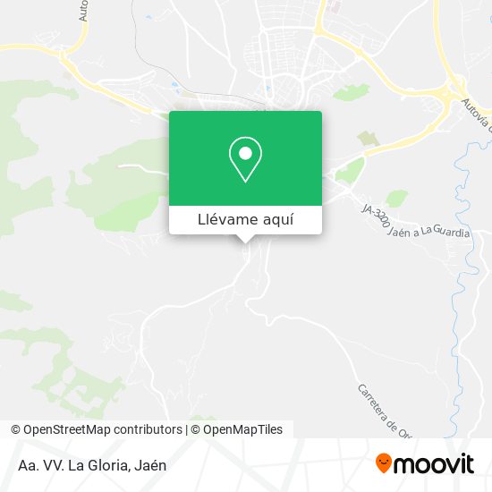Mapa Aa. VV. La Gloria