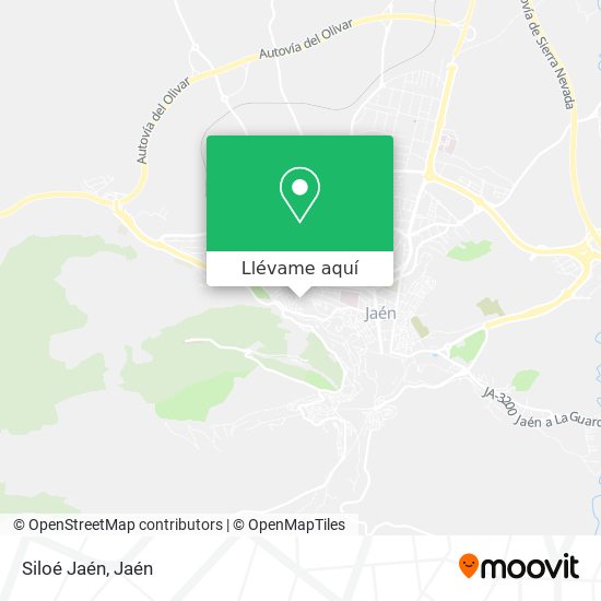 Mapa Siloé Jaén