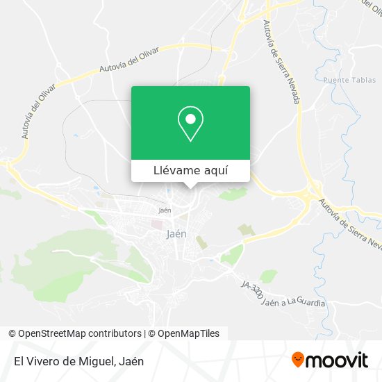 Mapa El Vivero de Miguel