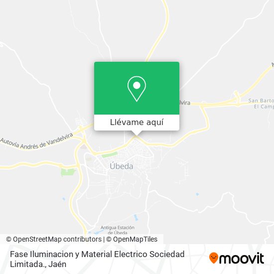 Mapa Fase Iluminacion y Material Electrico Sociedad Limitada.