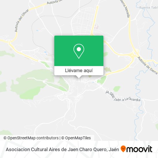 Mapa Asociacion Cultural Aires de Jaen Charo Quero