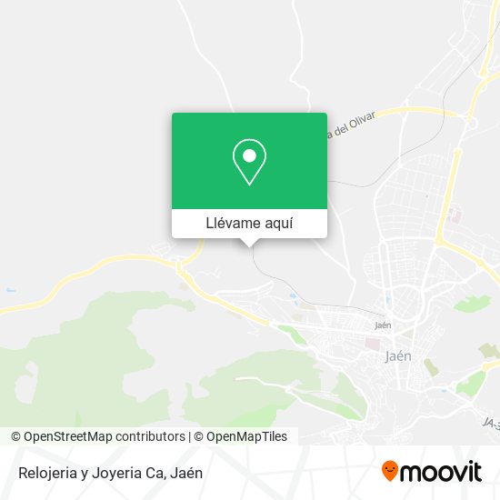 Mapa Relojeria y Joyeria Ca